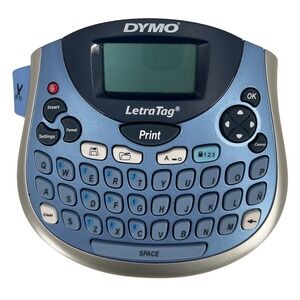 Labeling Display Dymo | Office | Dymo Letratag Lt0t Label Maker Blue Qwerty Thermal ...